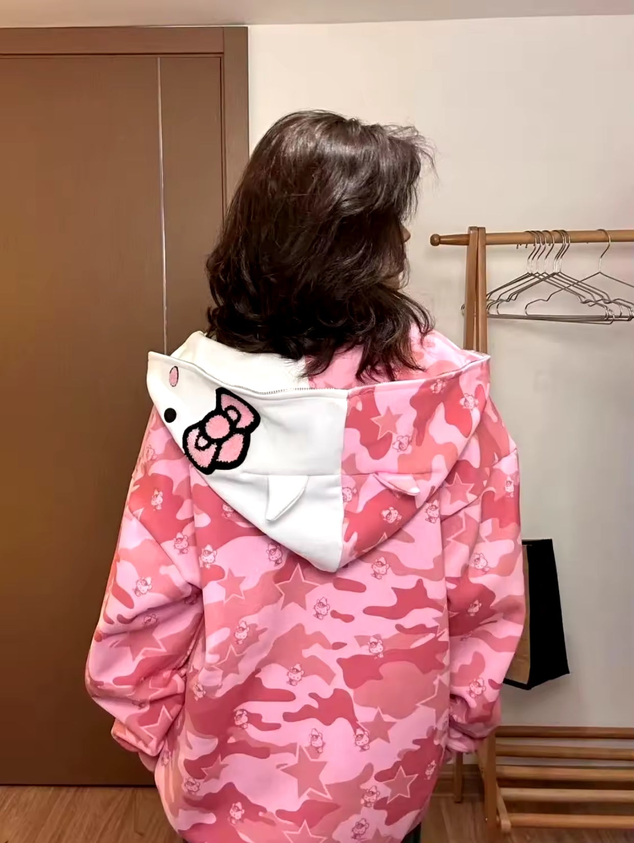 Hello Kitty Camo Hoodie